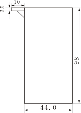 SJD813hjc黄金城数字式热继电器外形尺寸